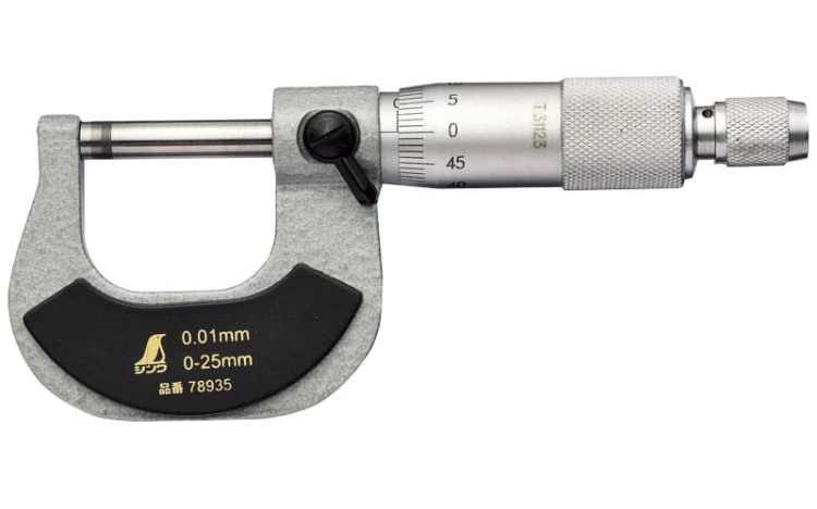 Mikrometr 0 - 25 mm Shinwa 78935