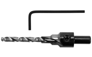 Wiertło do konfirmatów ø 6,4 mm (5 - 7mm) nawiertak z pogłębiaczem Yato YT-33022