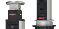 Przedłużacz kolumnowy Tower Power z łądowarką USB Brennenstuhl 3 gniazda, przewód 2m H05VV-F 3G1,5 z wyłącznikiem 1396201013