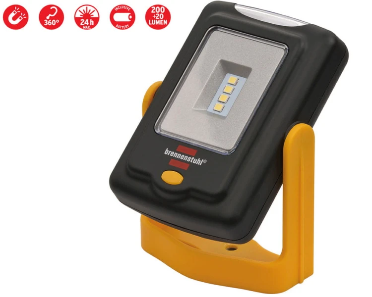 Ręczna lampa uniwersalna LED Brennenstuhl 4+3 LED SMD HL DB43 MH 200+20lm 1175420010