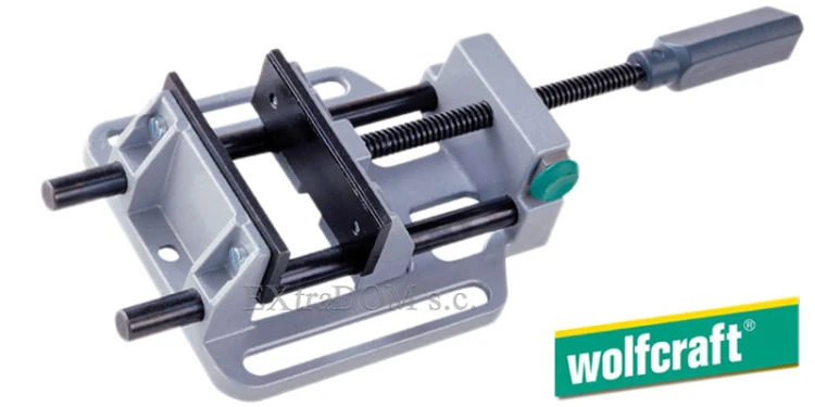 Uniwersalne imadło aluminiowe Wolfcraft 100mm 3410000