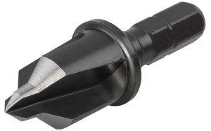 Wiertło HSS z pogłębiaczem do 12 mm Wolfcraft 4383000