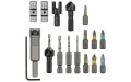 FLIPBIT Wolfcraft uniwersalny zestaw montażowy All-In-One 16 cz. 3086000