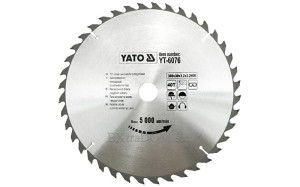 Tarcza do cięcia drewna Yato 300x30x40 - 6076