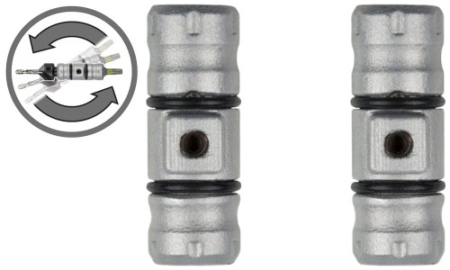 FLIPBIT Wolfcraft dwustronne uchwyty szybko zmienne 2 szt. 3084000