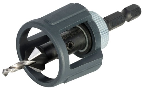 Nawiertak z fazownikiem i ogranicznikiem 2w1 Wolfcraft 4392000
