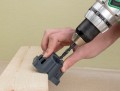 Przyrząd do wiercenia prostopadłego wiertłami cylindrycznymi i FORSTNER Wolfcraft 4686000