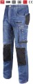 Jeansy spodnie robocze Lahti Pro wzmacniane niebieskie rozmiar S L4051001