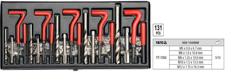 Zestaw Yato M5 - M12