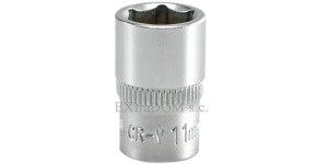 Nasadka Yato 11mm 1/4" 6-kątnana Cv krótka  YT-1410
