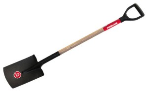 Szpadel prosty hartowany trzon drewniany 1150mm Proline 12374