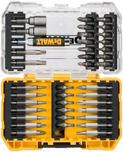 Bity DeWalt końcówki do wkrętarki kpl. 40 cz. w mocnej kasecie DT70717