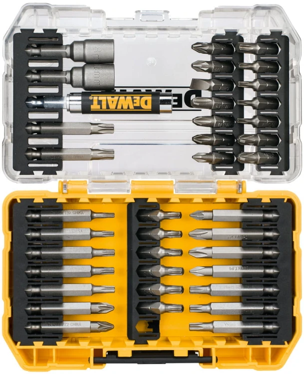 Bity DeWalt końcówki do wkrętarki kpl. 40 cz. w mocnej kasecie DT70717