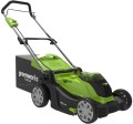 Kosiarka akumulatorowa GREENWORKS 40V 41cM sama maszyna, bez akumulatora i ładowarki G40LM41