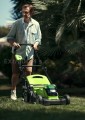 Kosiarka akumulatorowa GREENWORKS 40V 41cM sama maszyna, bez akumulatora i ładowarki G40LM41