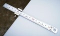 Zestaw Shinwa: liniał 15cm, stal nierdzewna + stoper z mosiądzu 13005 76745