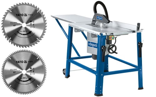Pilarka tarczowa stołowa Scheppach 315mm 2200W 230V HS120o + 2 tarcze YATO