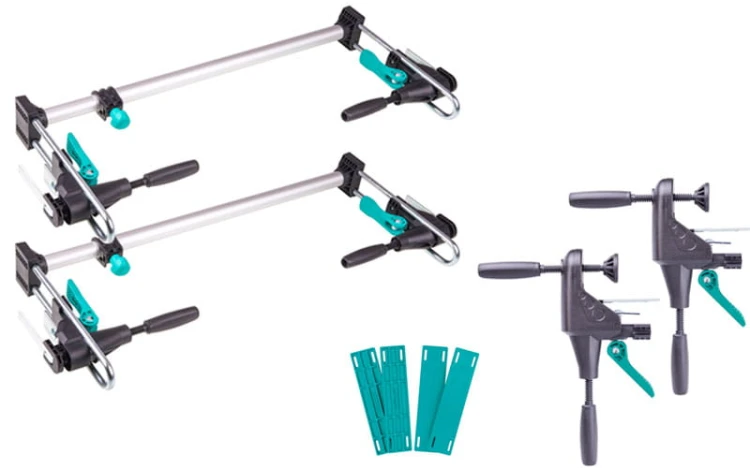 Zestaw do montażu ościeżnic futryn drzwiowych PRO Wolfcraft 3676000