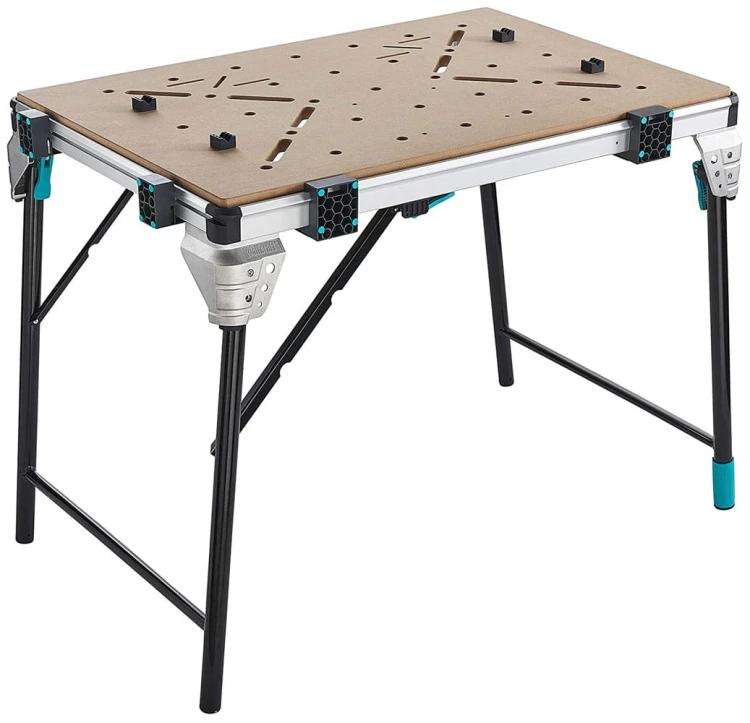 Wolfcraft stół roboczy Master work 1600 profesjonalny przenośny stół warsztatowy 69009000