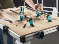 Szczęki zaciskowe 3w1 Wolfcraft kpl. 4 szt imak, podpora montażowa i malarska 6166000