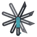 Kątownik nastawny z blokadą Wolfcraft LAMINAT z funkcją wyznaczania linii równoległych 6958000