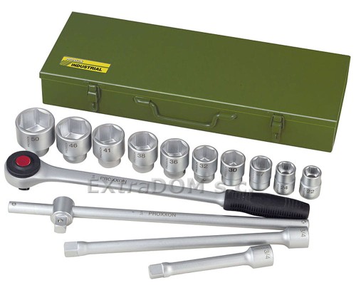 Klucze nasadowe Proxxon 3/4'' zestaw 14 cz. 23300