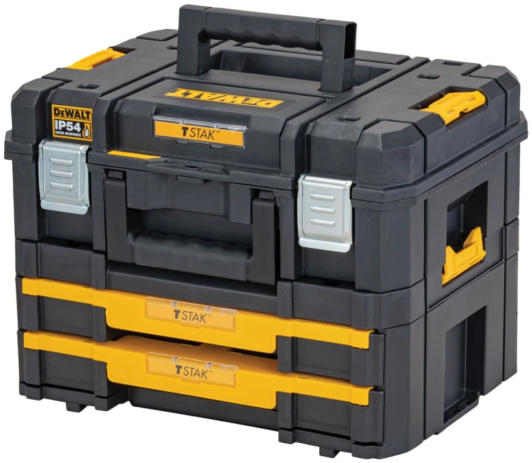 Skrzynka narzędziowa z 2 szufladami DeWalt TSTAK IP54 DWST83395-1