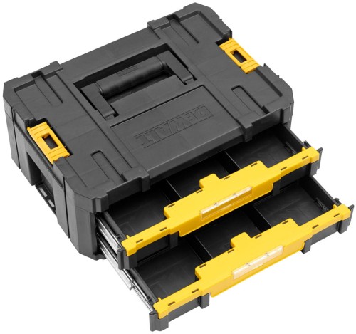 Skrzynka narzędziowa z 2 szufladami DeWalt TSTAK IP54 DWST1-70706