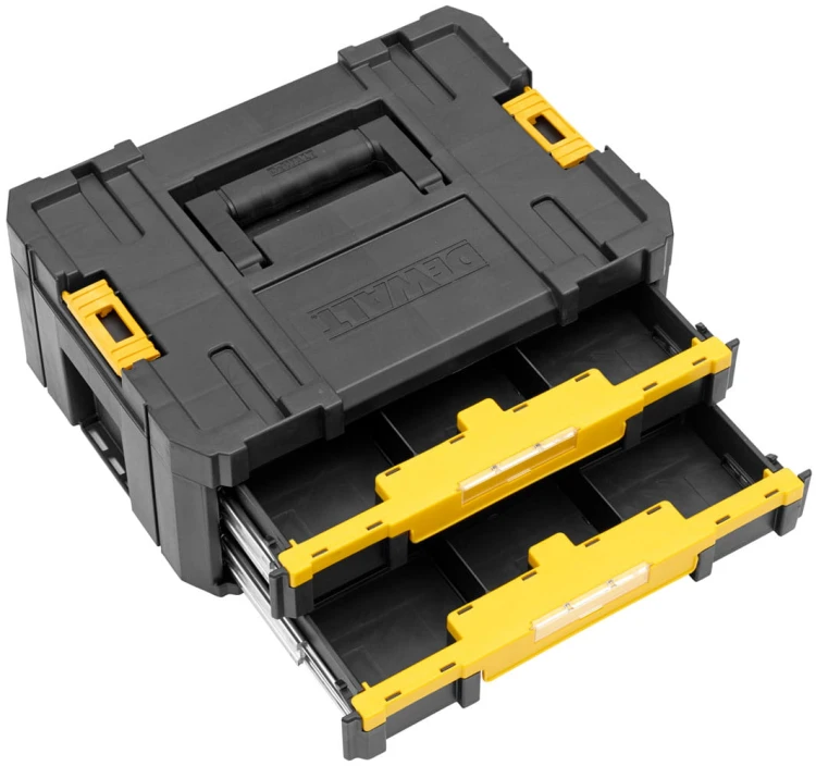 Skrzynka narzędziowa z 2 szufladami DeWalt TSTAK IP54 DWST1-70706