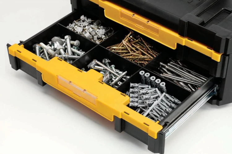 Skrzynka narzędziowa z 2 szufladami DeWalt TSTAK IP54 DWST1-70706