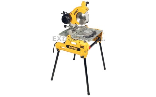 Pilarka odwracalna DEWALT 2w1 pilarka ukosowa i stołowa tarczowa DW743N-QS