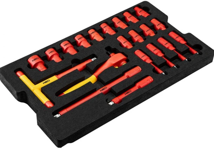 Walizka dla elektryka, zestaw narzędzi w skrzyni Neo Tools 52 cz 01-311