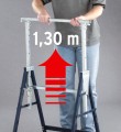 Kozioł, stojak, kobyłka składana z regulacją wysokości MB 160 H Brennenstuhl