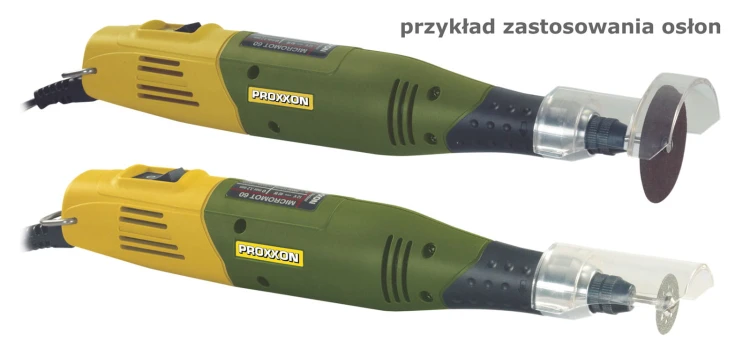Osłony ochronne do maszyn MICROMOT Proxxon komplet 2 sztuk 28946