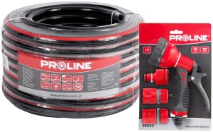 Wąż ogrodowy PREMIUM + zraszacz Proline ½” wąż rolka 20 m 4 warstwowy