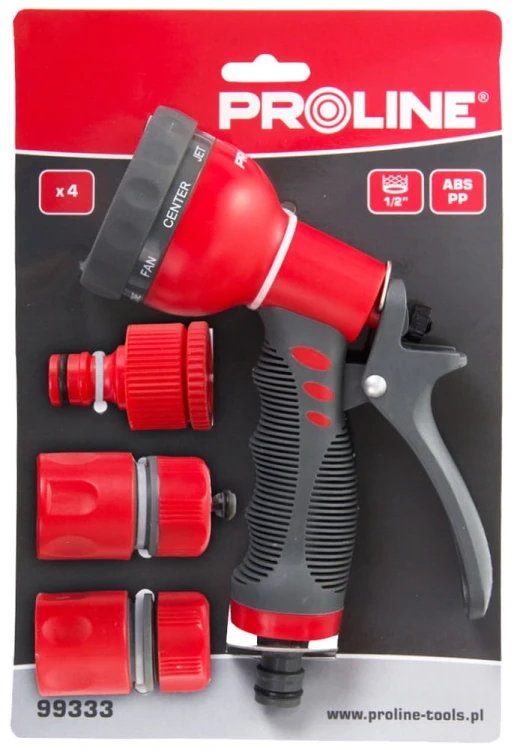 Wąż ogrodowy PREMIUM + zraszacz Proline ½” wąż rolka 20 m 4 warstwowy