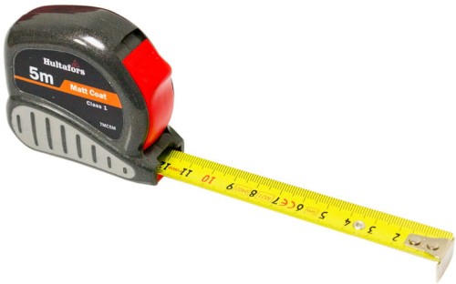 Miara zwijana 1 klasa dokładności 5m Hultafors taśma ze stali TMC