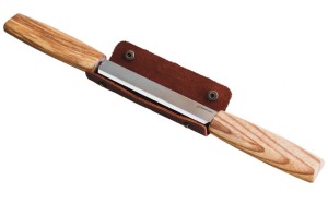 Ośnik prosty z pokrowcem ze skóry Beaver Craft DK2S