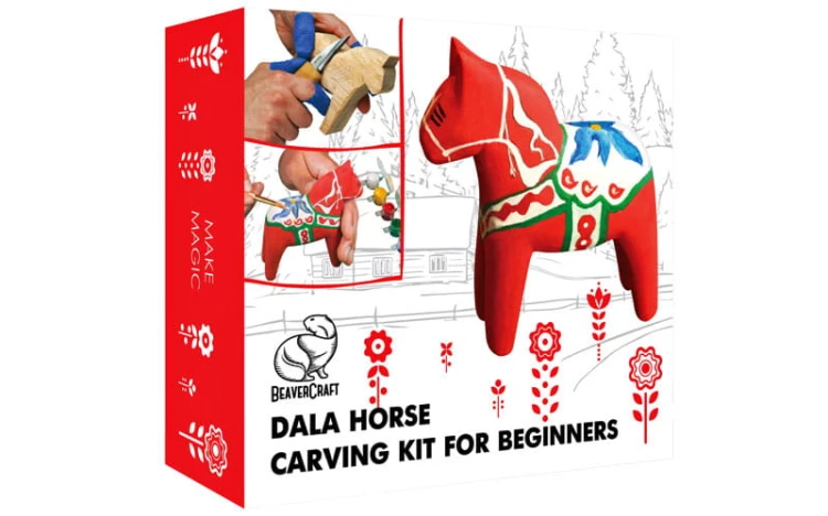 Zestaw do rzeźbienia Hobby – Konik Beaver Craft DIY02