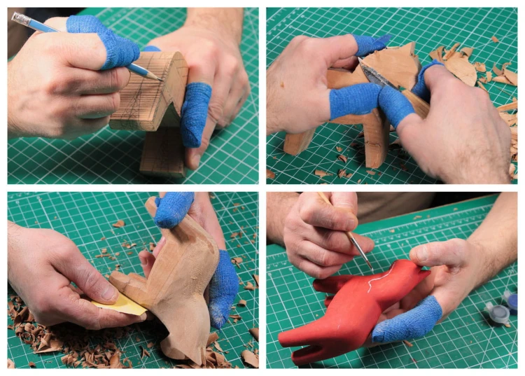 Zestaw do rzeźbienia Hobby – Konik Beaver Craft DIY02