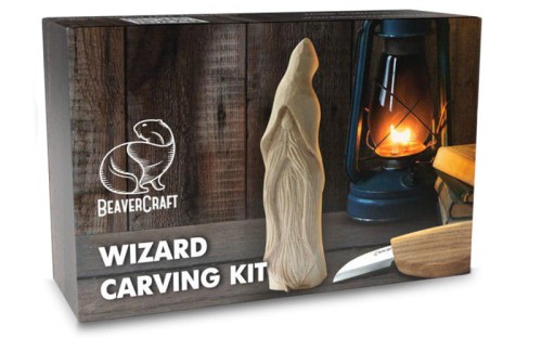 Zestaw do rzeźbienia Hobby – Czarodziej Beaver Craft DIY03