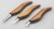 3-częściowy zestaw narzędzi do rzeźbienia z akcesoriami, w etui ze skóry Beaver Craft S15X