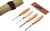Zestaw 4 dłut profilowych prostych do rzeźbienia wraz z akcesoriami w etui BeaverCraft SC02