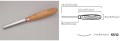 Zestaw 4 dłut profilowych prostych do rzeźbienia wraz z akcesoriami w etui BeaverCraft SC02