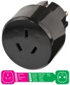 Adapter podróżny Australia i Chiny => EURO z uziemieniem Brennenstuhl