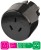 Adapter podróżny Australia i Chiny => EURO z uziemieniem Brennenstuhl