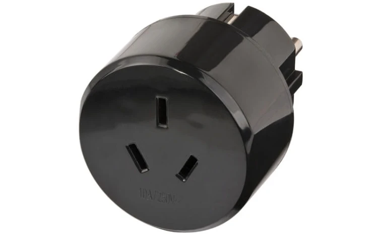 Adapter podróżny Australia i Chiny => EURO z uziemieniem Brennenstuhl