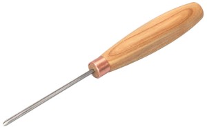 Dłuto rzeźbiarskie krótkie profil V proste 2mm BeaverCraft K12/02