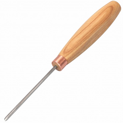 Dłuto rzeźbiarskie krótkie profil V proste 2mm BeaverCraft K12/02
