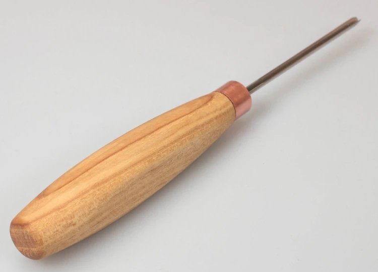 Dłuto rzeźbiarskie krótkie profil V proste 2mm BeaverCraft K12/02